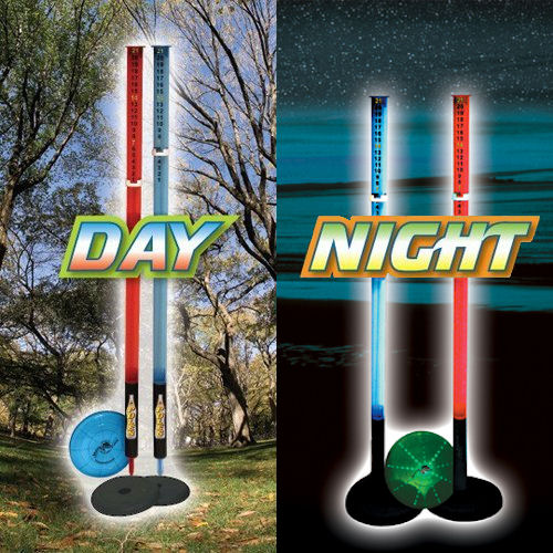 Lighted Deluxe Poles Game w/ Lighted Flying Disc and Lighted Poles, Water Sports 81071-7