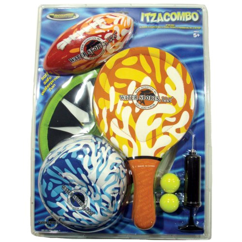ItzaCombo Beach Toy Set, Water Sports Beach Toy Combo 82015-0